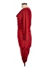 Shape FX 100% Polyester Solid Red Cocktail Dress Size 10 - photo 5
