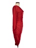 Shape FX 100% Polyester Solid Red Cocktail Dress Size 10 - photo 4