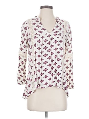 Belle Du Jour 3/4 Sleeve Blouse (view 1)