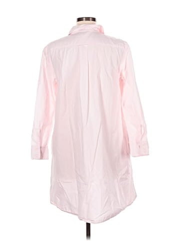 Topshop Long Sleeve Button-Down Shirt (view 2)