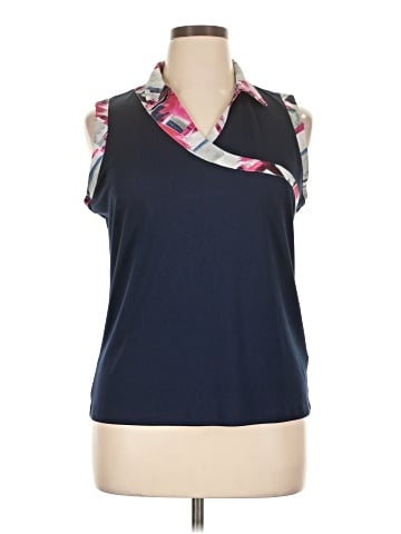 Izod Golf Sleeveless Blouse (view 1)