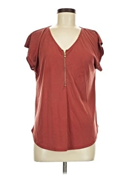 Green Envelope Short Sleeve Top
