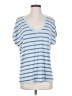 Hard Tail Stripes Blue Short Sleeve T-Shirt Size S - photo 1