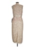 Mac Duggal 100% Polyester Tweed Tan Cocktail Dress Size 10 - photo 2