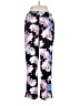 Vince Camuto Floral Black Casual Pants Size M - photo 2