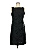 Harold's 100% Polyester Black Cocktail Dress Size 8 - photo 1