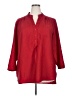 Live 4 Truth 100% Polyester Red 3/4 Sleeve Blouse Size 2X - photo 1
