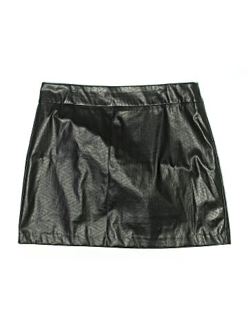 Versona Faux Leather Skirt (view 1)