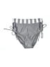 Unbranded Stripes Gray Swimsuit Bottoms Size M - photo 1