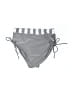 Unbranded Stripes Gray Swimsuit Bottoms Size M - photo 2