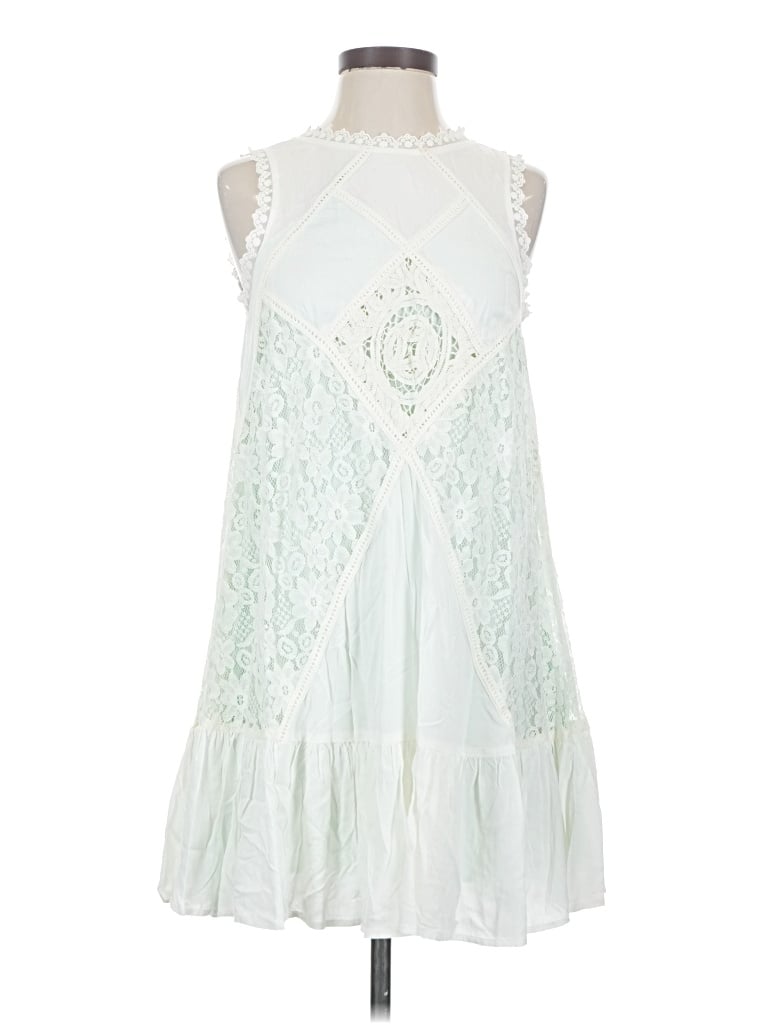 Pre-owned Oddi Cocktail Dress In White