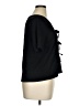 Modern Works Black Short Sleeve Blouse Size XL - photo 4