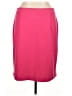 Elle Solid Pink Casual Skirt Size XL - photo 2