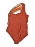 Unbranded Graphic Orange One Piece Swimsuit Size M - photo 2