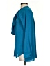 Atlein Collective 100% Polyester Teal Long Sleeve Blouse Size 0 - photo 5