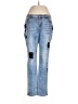 Assorted Brands Graphic Blue Jeans Size 10 - photo 1