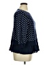 Chaps 100% Cotton Polka Dots Blue Pullover Sweater Size XL - photo 4