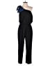 Amanda Uprichard 100% Polyester Color Block Black Jumpsuit Size L - photo 1