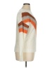 Noelle 100% Acrylic Chevron-herringbone Ivory Pullover Sweater Size XL - photo 4