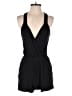 Loveappella Solid Black Romper Size XS - photo 1
