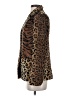 Dennis by Dennis Basso 100% Polyester Animal Print Brown Blazer Size XXS - photo 5