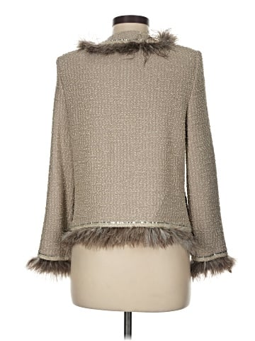 St. John Couture Faux Fur Jacket (view 2)