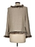 St. John Couture Tweed Gray Faux Fur Jacket Size 8 - photo 2