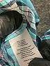 Talbots Argyle Teal 3/4 Sleeve Button-Down Shirt Size XL (petite) - photo 8