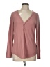 Athleta Pink Long Sleeve Henley Size L - photo 1