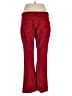 Long Tall Sally 100% Elastane Red Casual Pants Size 18 - photo 2