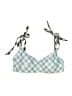 Summersalt Checkered-gingham Blue Swimsuit Top Size 10 - photo 1