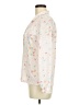 Devon Polka Dots Ivory Long Sleeve Blouse Size M - photo 5