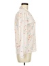Devon Polka Dots Ivory Long Sleeve Blouse Size M - photo 4