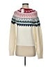 Marine Layer Argyle Ivory Pullover Sweater Size S - photo 1