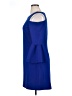 Eliza J Solid Blue Cocktail Dress Size 16 - photo 5