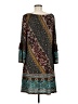 Ty Alexander's Paisley Teal Casual Dress Size M - photo 2