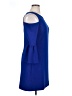Eliza J Solid Blue Cocktail Dress Size 16 - photo 4