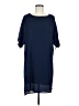 Unbranded Solid Blue Casual Dress Size M - photo 1