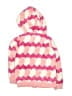 Hatley 100% Polyester Pink Zip Up Hoodie Size 7 - photo 2