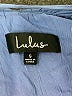 Lulus 100% Rayon Blue Romper Size S - photo 4