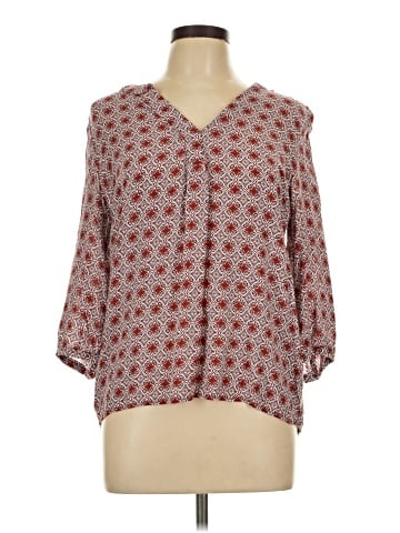 Anne Carson 3/4 Sleeve Blouse (view 1)