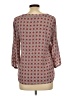 Anne Carson 100% Rayon Red 3/4 Sleeve Blouse Size L - photo 2