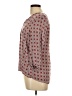 Anne Carson 100% Rayon Red 3/4 Sleeve Blouse Size L - photo 5