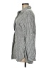 Max Studio Stripes Gray Long Sleeve Blouse Size M - photo 5
