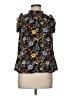 Bobeau 100% Polyester Floral Black Sleeveless Blouse Size M (petite) - photo 1