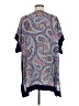 J.Crew 100% Polyester Paisley Blue Swimsuit Cover Up Size M - photo 2