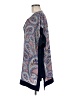 J.Crew 100% Polyester Paisley Blue Swimsuit Cover Up Size M - photo 5
