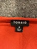 Torrid 100% Rayon Red 3/4 Sleeve Blouse Size 3X Plus (3) - photo 7