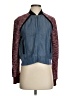Renvy 100% Tencel Color Block Blue Jacket Size XS - photo 1
