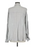 Diosun Solid Gray Long Sleeve Button-Down Shirt Size M - photo 2